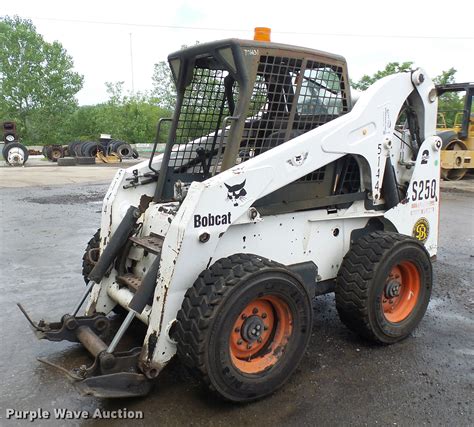 today's value of 2003 s250 bobcat skid steer|bobcat s250 steer for sale.